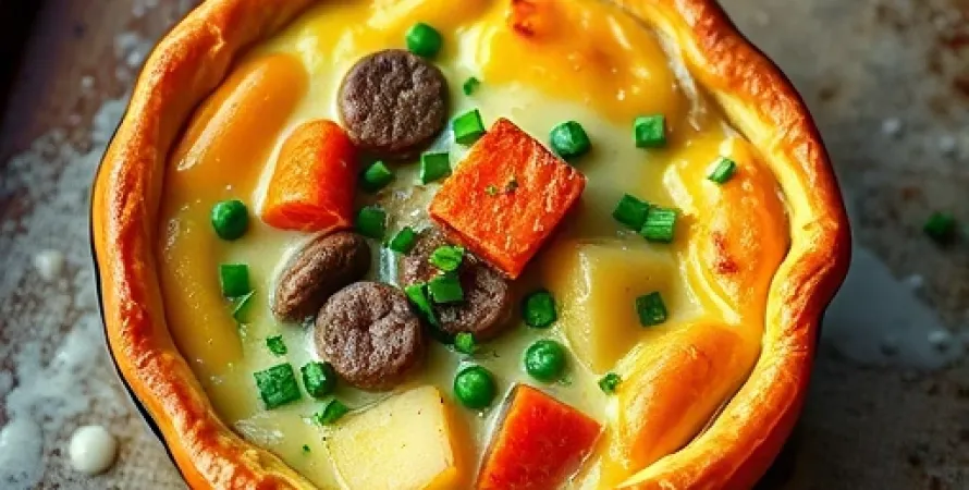 Tourte de boeuf irlandaise
