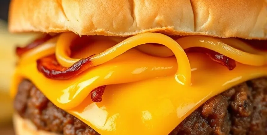 Pain au fromage de cheeseburger