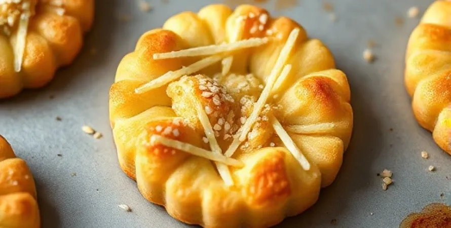 Bites de shortbread au cheddar
