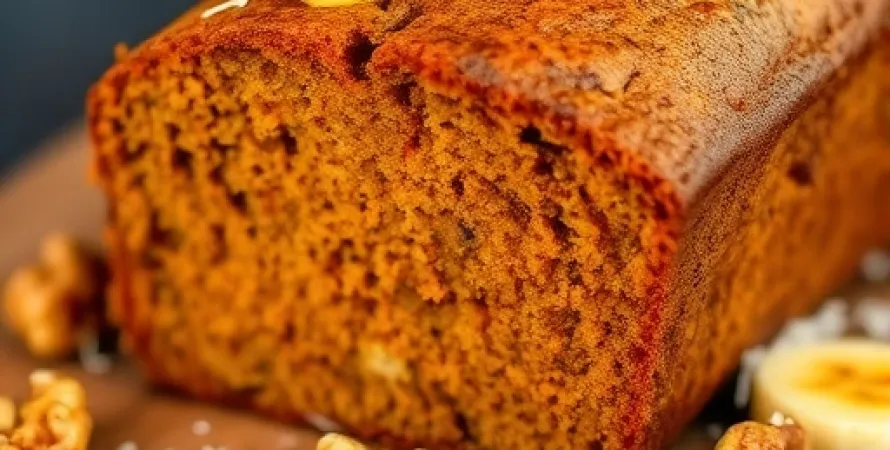 Pain de courge caribéen