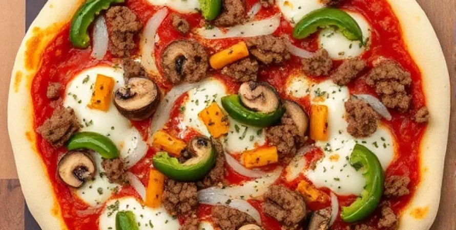 Casserole de boeuf à la pizza