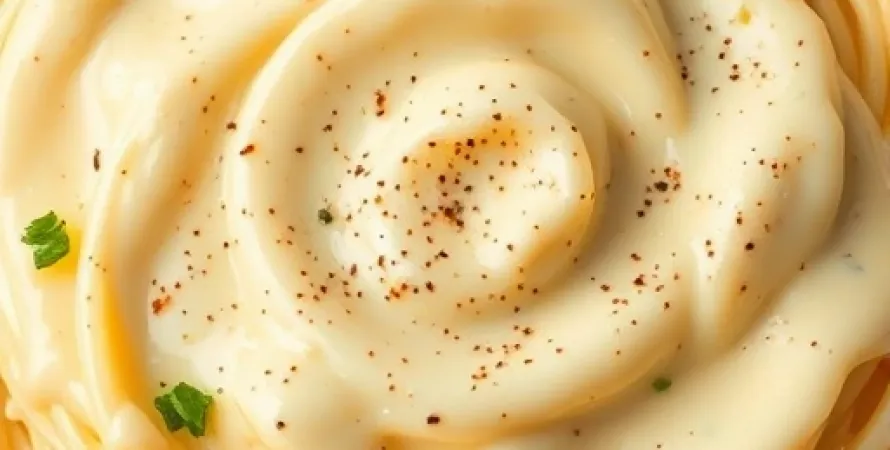 Sauce crémeuse aux oeufs pour pâtes