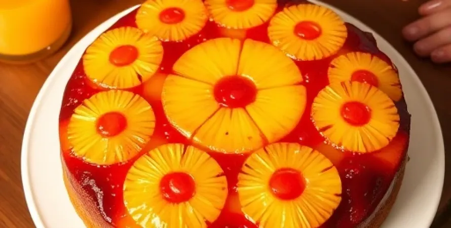 Gâteau facile aux ananas