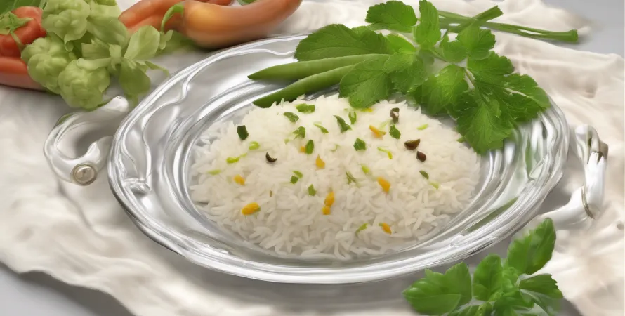 Riz jasmin & brun parfumé aux légumes sautés