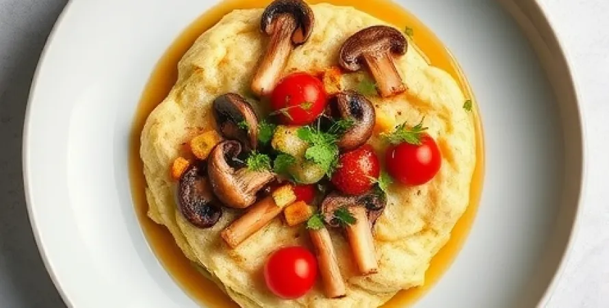 Poêlée d'asperges et de champignons
