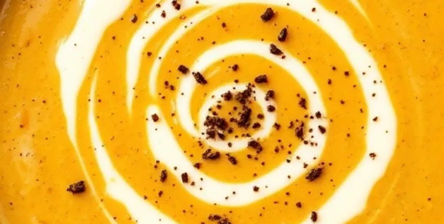 Soupe d'aubergine