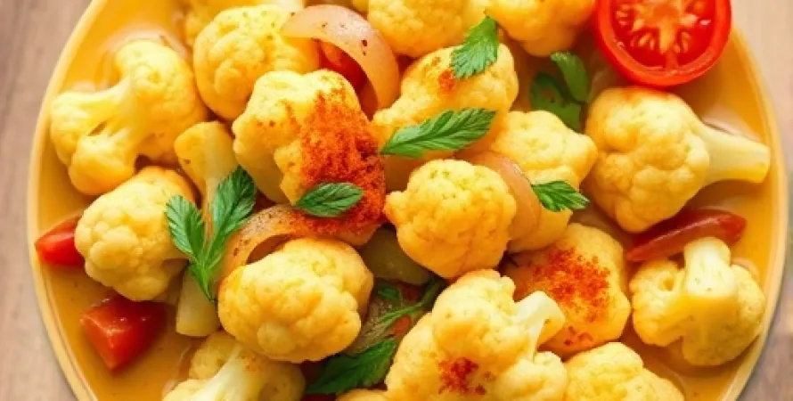 Chou-fleur au curry