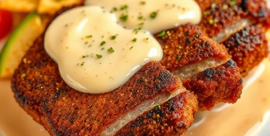Steaks de boeuf panés