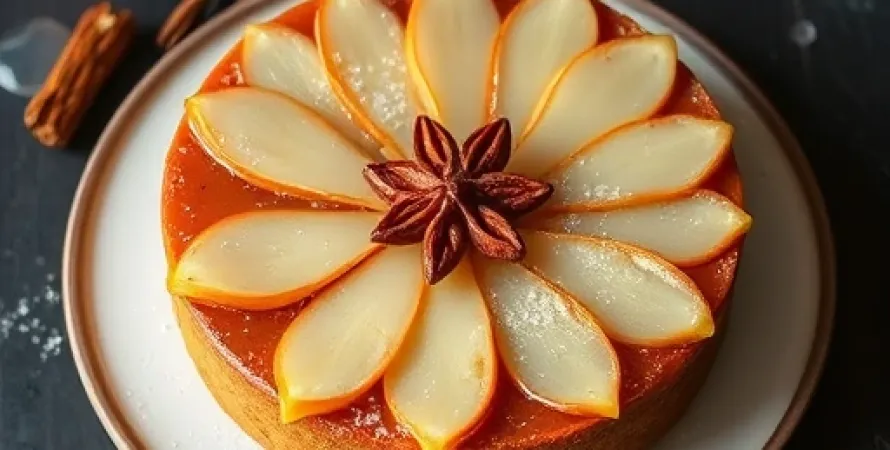 Gâteau de poires et épices