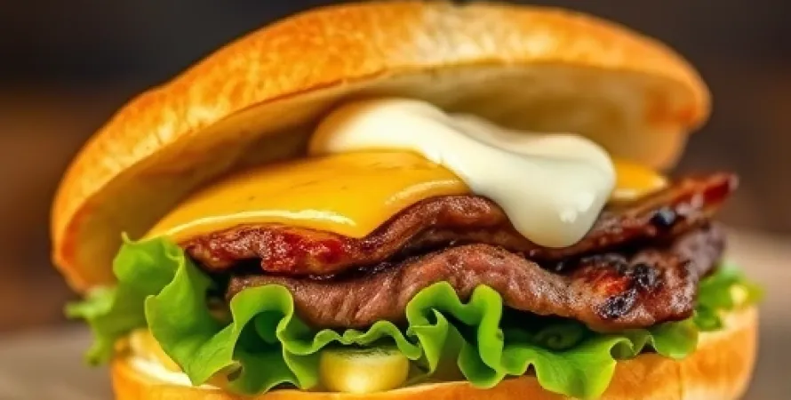 Sandwich steak occidental