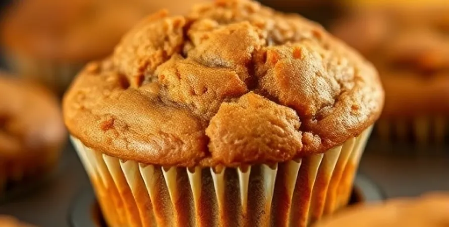 Muffins aux bananes et carottes