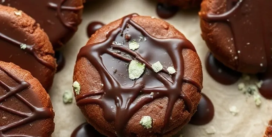 Biscuits au Chocolat à la Menthe