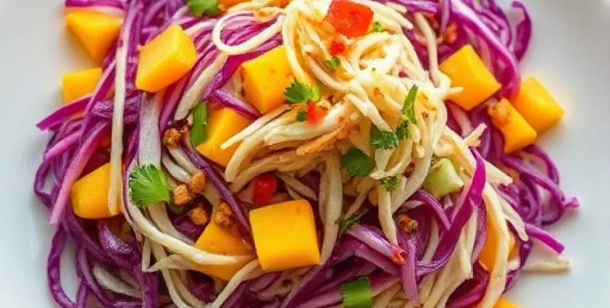 Salade de mangue au chili