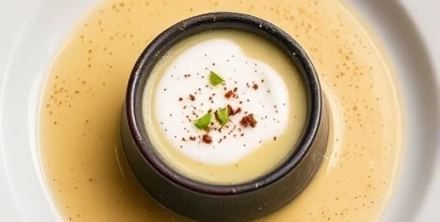 Chou à la crème fraîche