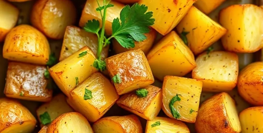 Pommes de terre rôties à l'orientale