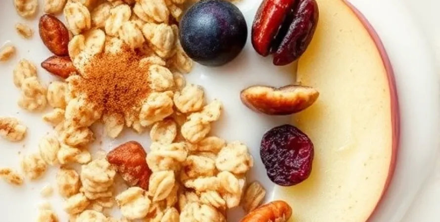 Muesli aux épices et aux fruits