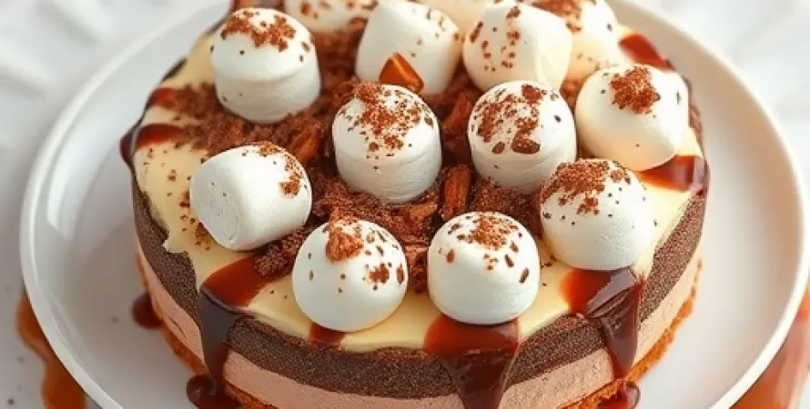 Torte au café crémeux