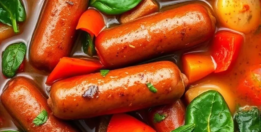 Ragoût Épicé au Sausage Fumé