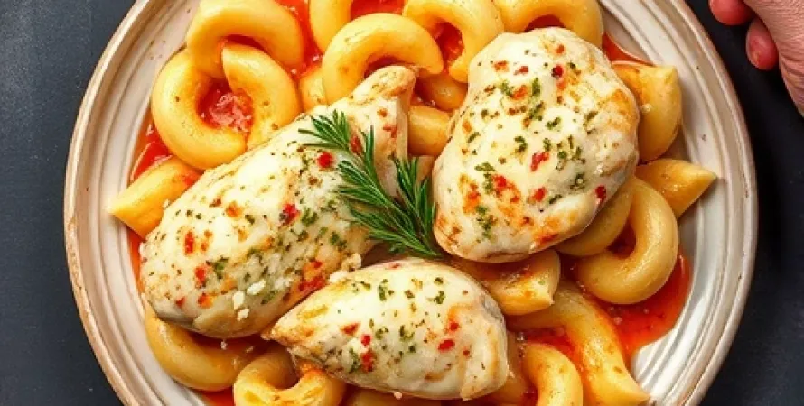 Poulet Alfredo au Cayenne