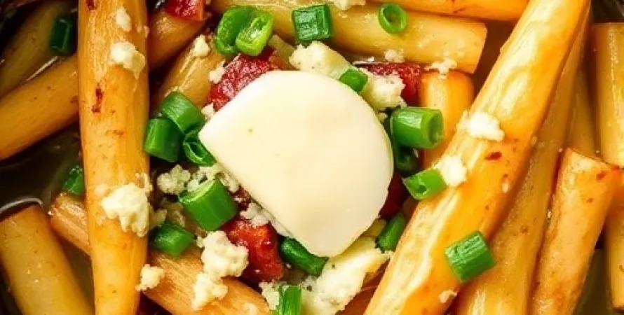 Parnsips au gorgonzola