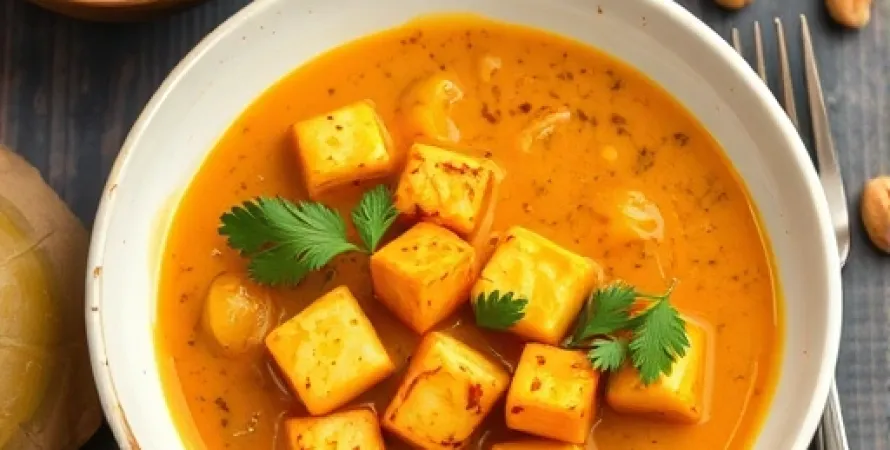 Curry de ramboutan et ananas