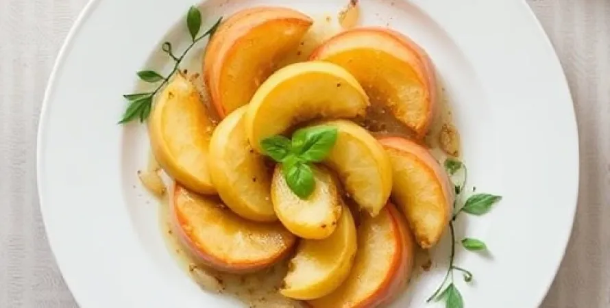 Courge farcie aux pommes