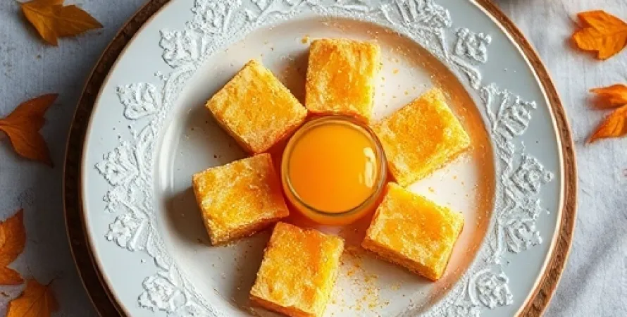 Barres de citrouille épicées