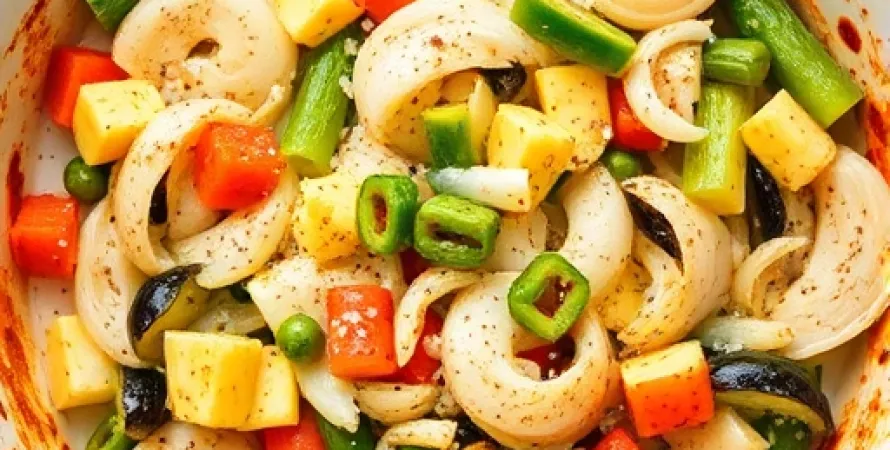 Chou tendre aux légumes