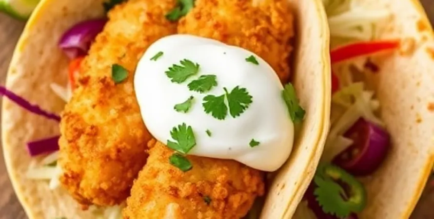 Tacos de poisson Baja