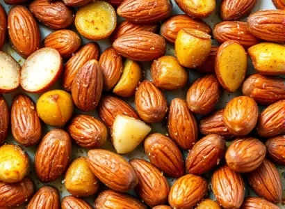 Amandes au piment jalapeno