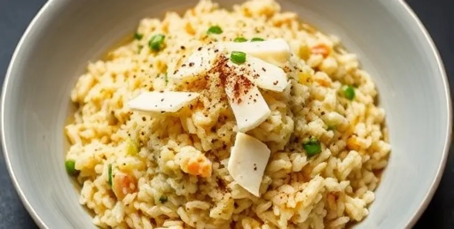 Risotto aux oignons Vidalia