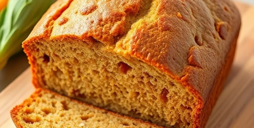 Pain aux carottes et ananas