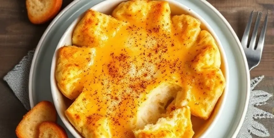 Gratin de maïs épicé au fromage