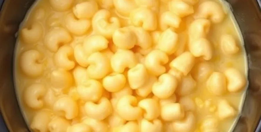 Macaroni au cheddar cuit à la mijoteuse
