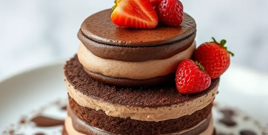 Gâteau aux deux étages
