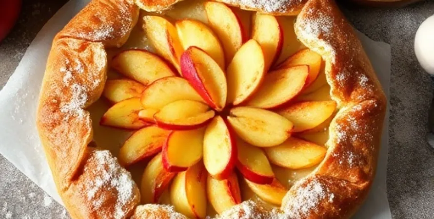 Galette aux pommes
