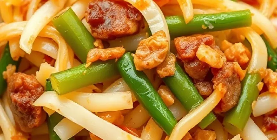 Chou frit épicé
