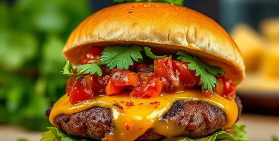 Burger au tequila