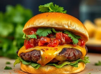 Burger au tequila