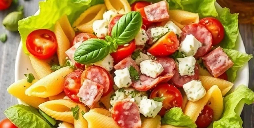 Salade italienne en coquilles