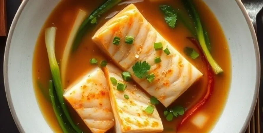 Soupe de Saumon au Four