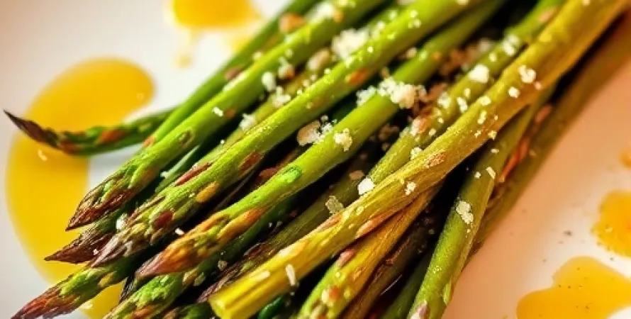 Asperges rôties au four