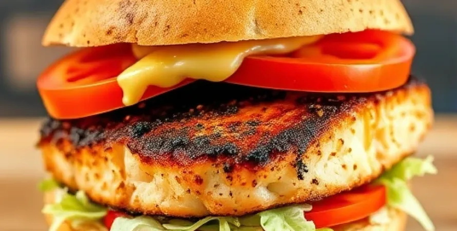 Sandwichs de saumon noir