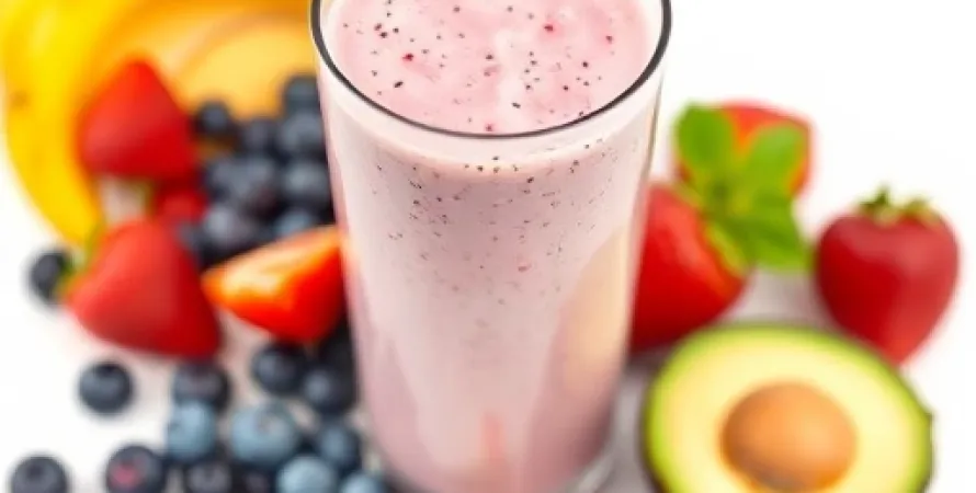 Smoothie aux fruits