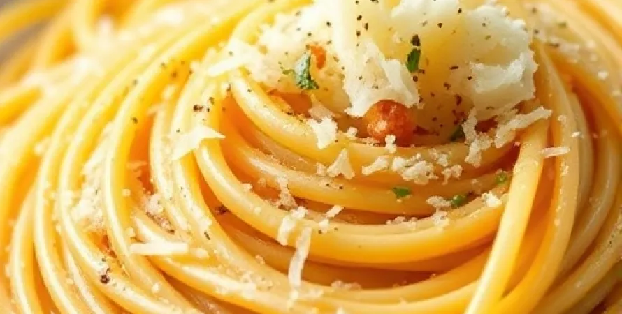 Spaghetti à l'ail