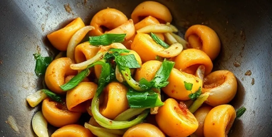 Huîtres Sautées au Garlic