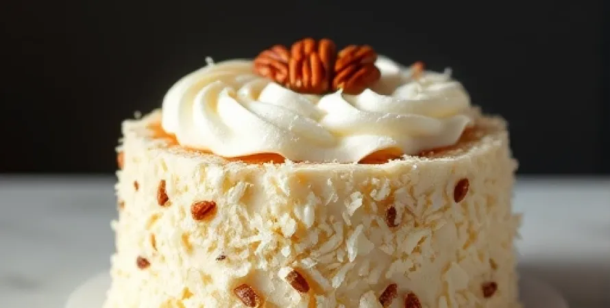 Gâteau au lait condensé de noix de coco