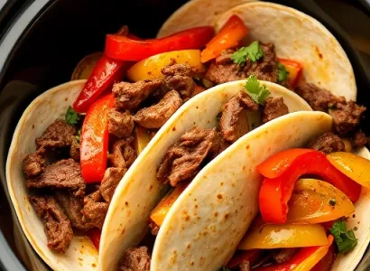 Fajitas de boeuf émincé