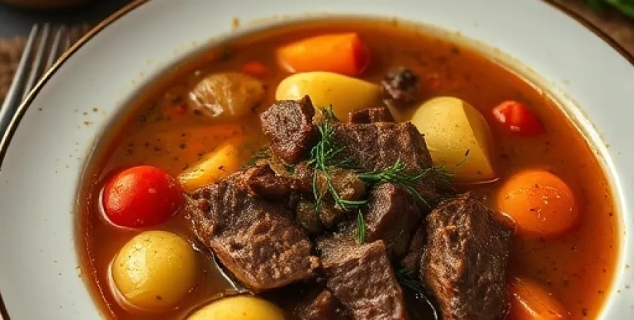 Soupe de boeuf philippine