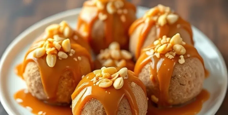 Boudoirs au caramel salé